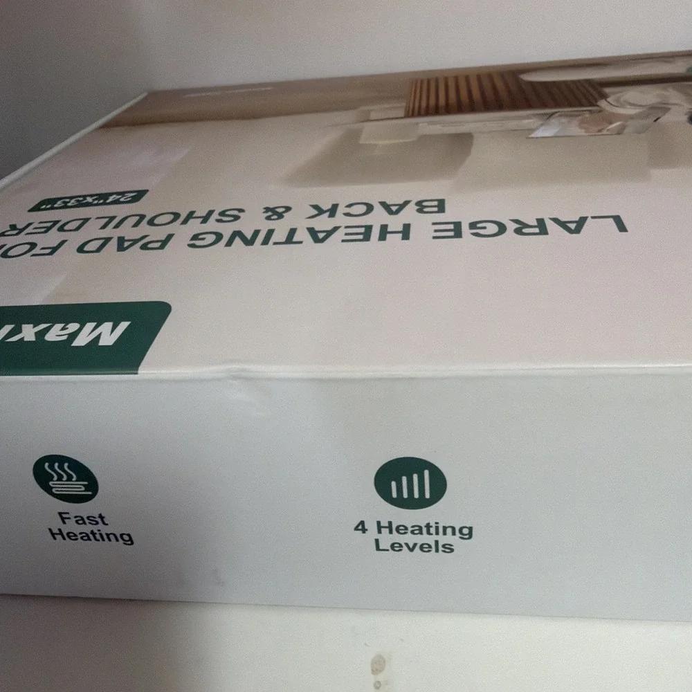 NEW MaxKare Large Heating Pad for Back & Shoulders 24